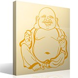 Adesivi Murali: Hotei, ridendo Buddha 3