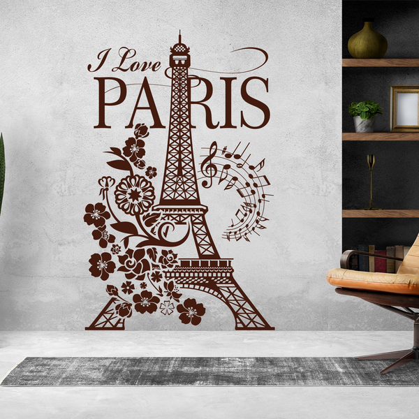 Adesivi Murali: I Love Paris 0