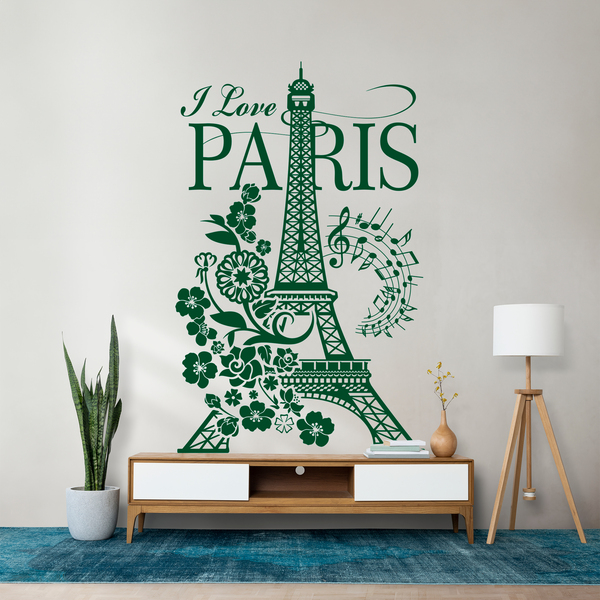 Adesivi Murali: I Love Paris