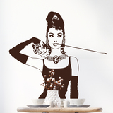 Adesivi Murali: Audrey Breakfast 4