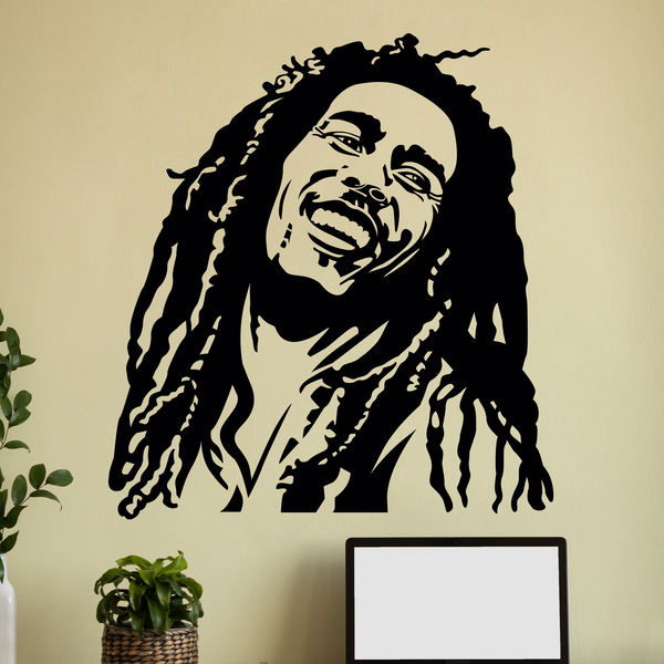 Adesivi Murali: Bob Marley 0