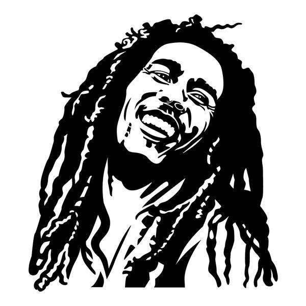 Adesivi Murali: Bob Marley