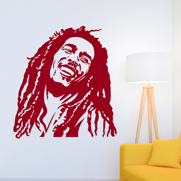 Adesivi Murali: Bob Marley