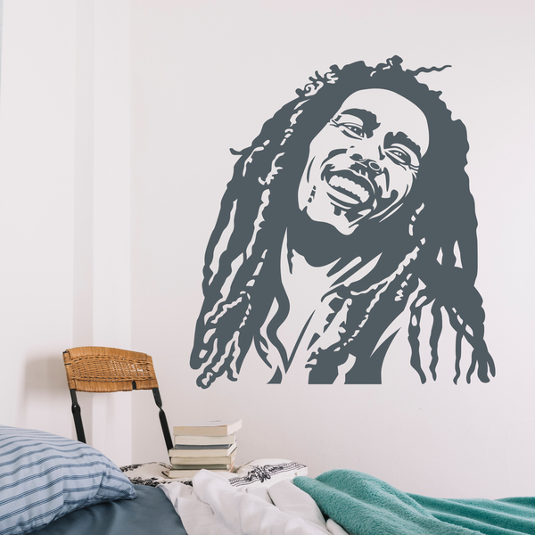 Adesivi Murali: Bob Marley