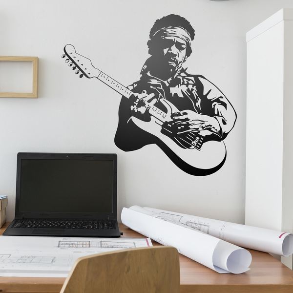Adesivi Murali: Jimi Hendrix