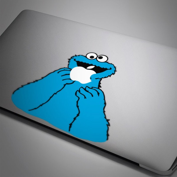 Adesivi per Auto e Moto: Cookie Monster