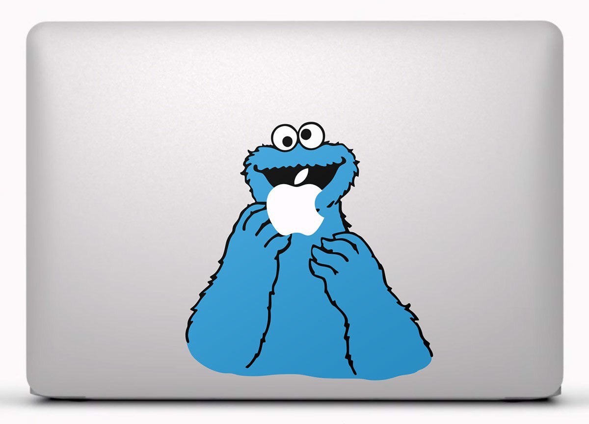 Adesivi per Auto e Moto: Cookie Monster