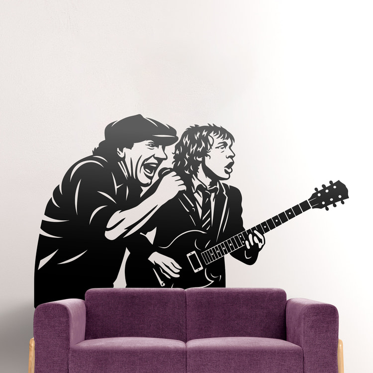 Adesivi Murali: AC/DC