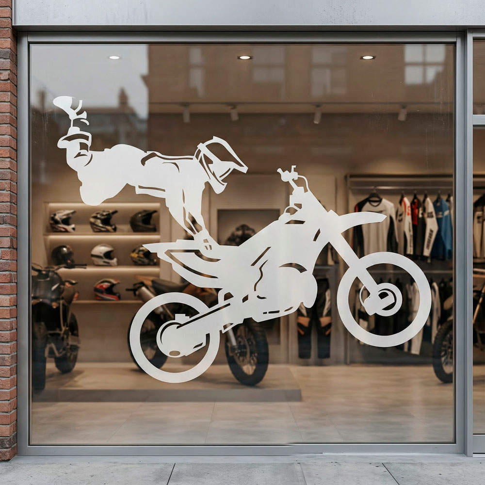 Adesivi Murali: Motocross Freestyle