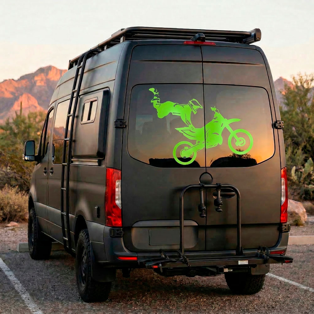 Adesivi Murali: Motocross Freestyle