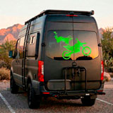 Adesivi Murali: Motocross Freestyle 8