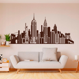 Adesivi Murali: Skyline New York 2