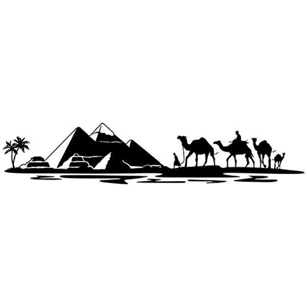 Adesivi per Auto e Moto: Piramidi di Giza