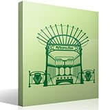 Adesivi Murali: Ingresso Stazione Metropolitana Parigi 8