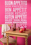 Adesivi Murali: Buon Appetito 4