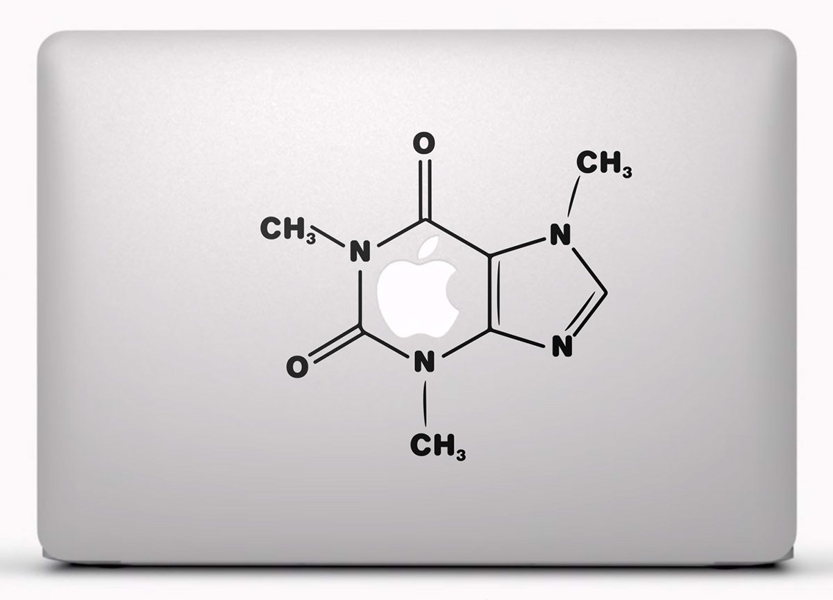 Adesivi per Auto e Moto: Caffeina