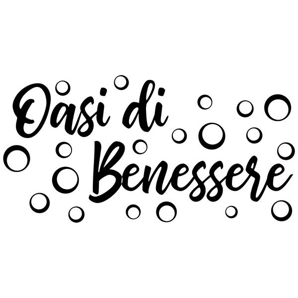 Adesivi Murali: Oasi di benessere - italiano