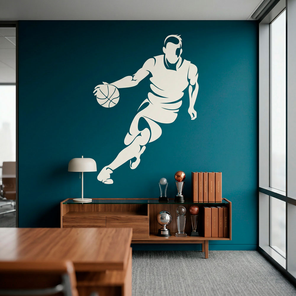 Giocatore di basket dribbling 9
