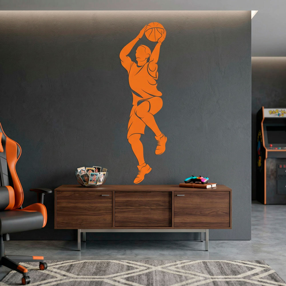 Giocatore di basket tiro 2