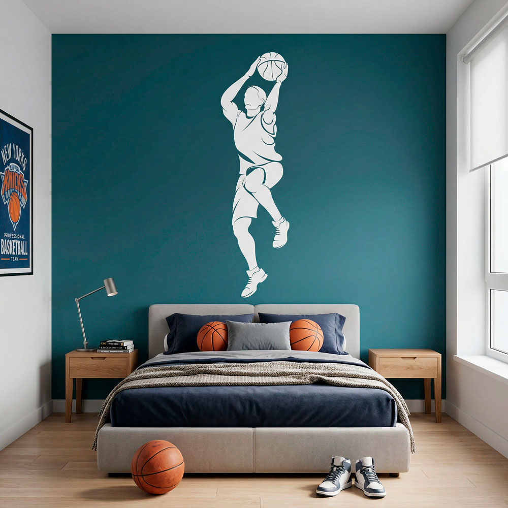 Giocatore di basket tiro 11
