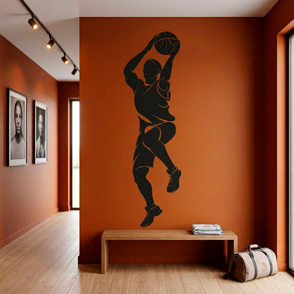 Giocatore di basket tiro 7