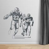 Adesivi Murali: Giocatore di Football americano 3