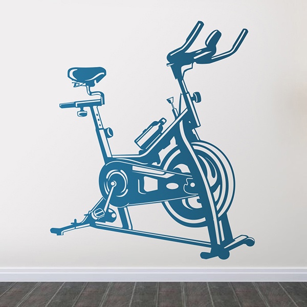 Adesivi Murali: Bici di esercitazione spinning
