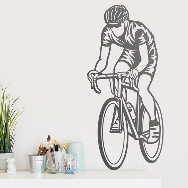 Adesivi Murali: Ciclista Sprint