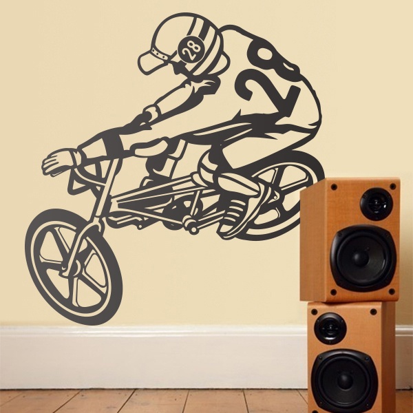 Ciclista BMX freestyle 0