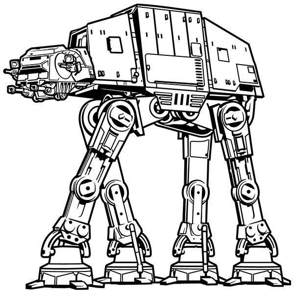 Adesivi Murali: AT-AT