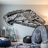Adesivi Murali: Millennium Falcon 11
