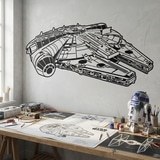 Adesivi Murali: Millennium Falcon 15