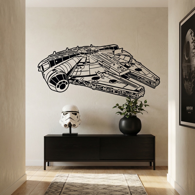 Adesivi Murali: Millennium Falcon