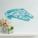 Adesivi Murali: Millennium Falcon 4