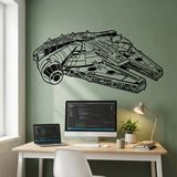 Adesivi Murali: Millennium Falcon 5