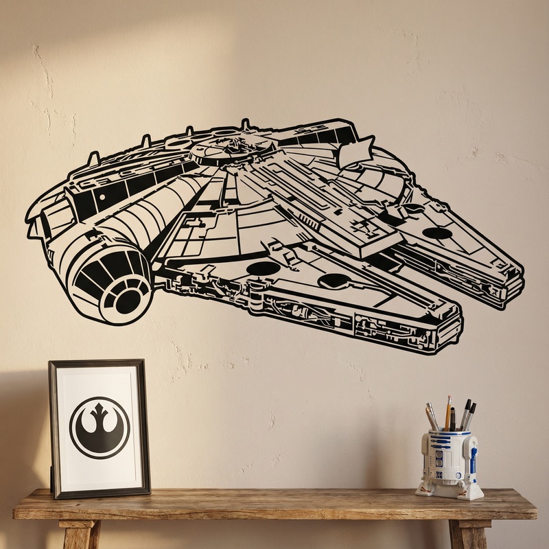 Adesivi Murali: Millennium Falcon