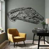 Adesivi Murali: Millennium Falcon 9