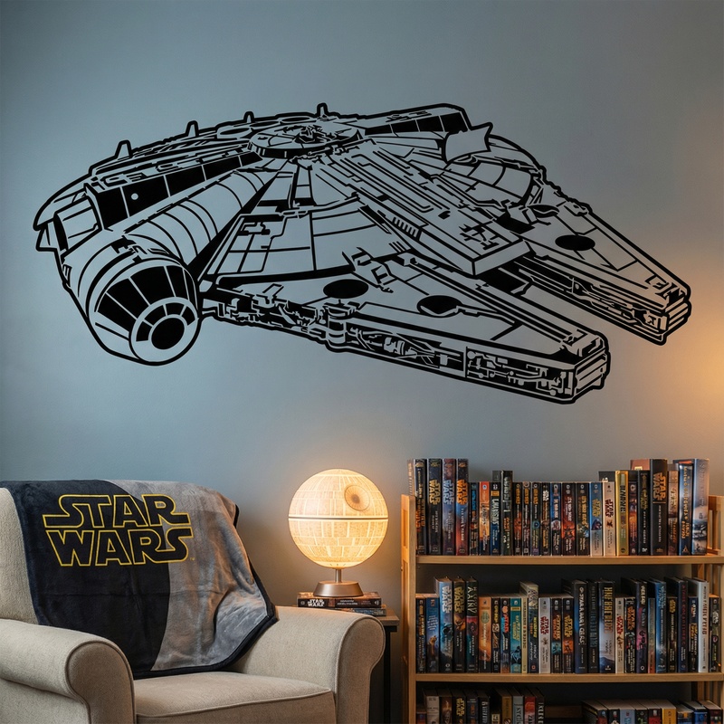 Adesivi Murali: Millennium Falcon