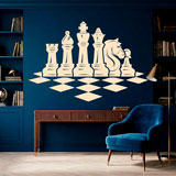 Adesivi Murali: Scheda di scacchi 5