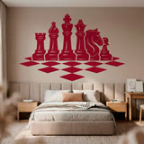 Adesivi Murali: Scheda di scacchi 7