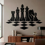 Adesivi Murali: Scheda di scacchi 9
