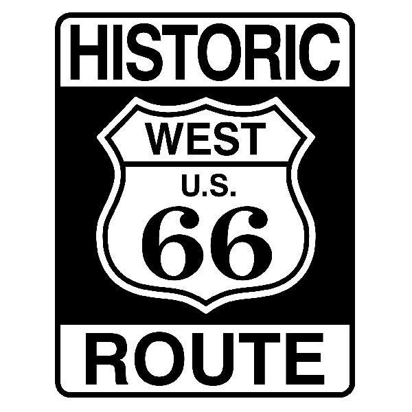 Adesivi Murali: Historic Route 66