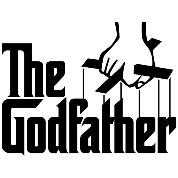 Adesivi Murali: The Godfather Logo