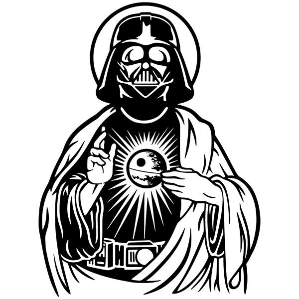 Adesivi Murali: Darth Vader Cuore Sacro