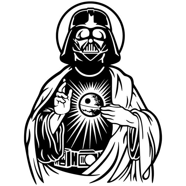 Adesivi Murali: Darth Vader Cuore Sacro