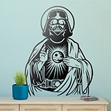 Adesivi Murali: Darth Vader Cuore Sacro 3