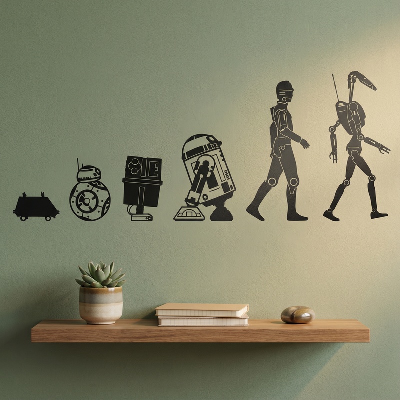 Adesivi Murali: Evolution Droid