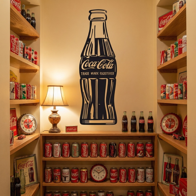 Adesivi Murali: Coca Cola Warhol