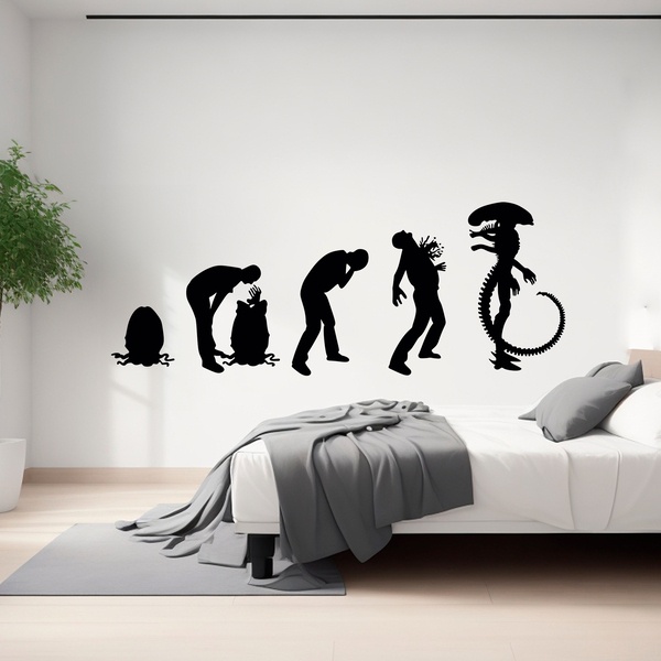 Adesivo Murale Subacqueo Evolution – Sticker Da Parete Shirtbild W382
