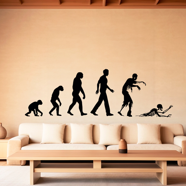 Adesivi Murali: Evoluzione zombi